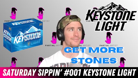 Saturday Sippin' #001 | Keystone Light | Partial Artist Podcast