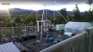 Day 53 of PyraPOD4 G-17 Backyard DIY: structure welding and setting up on site, which is my backyard