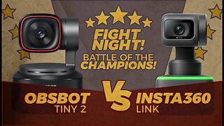 Obsbot Tiny 2 Vs Insta360 Link Webcam Battle