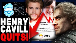 Henry Cavill QUITS The Witcher After Stunning Reveal Netflix Writers HATED The Books & Game!