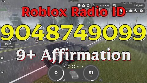 Affirmation Roblox Radio Codes/IDs