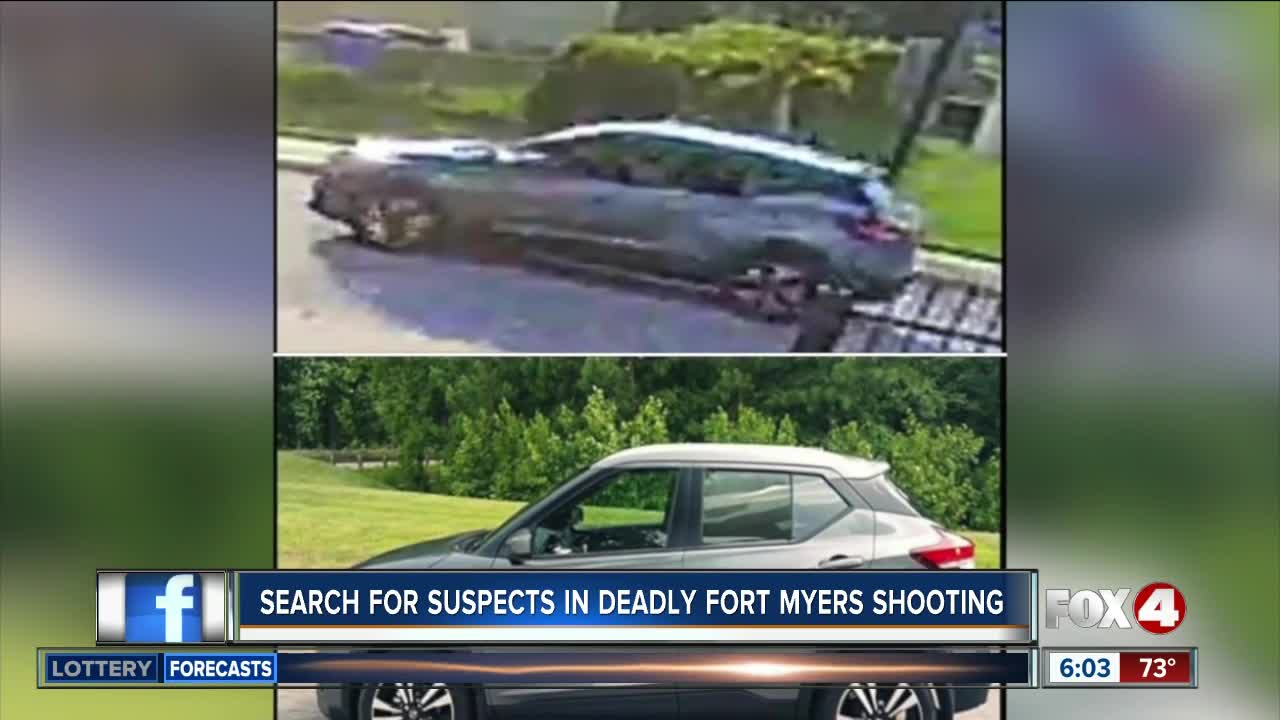 Search for suspects in deadly drive by shooting