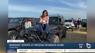 Police search missing Chula Vista mom's home
