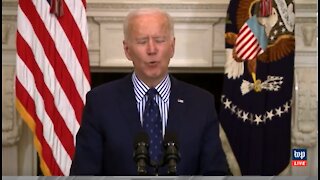 BIDEN SLURS & MUMBLES ABOUT COVID