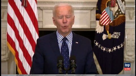 BIDEN SLURS & MUMBLES ABOUT COVID