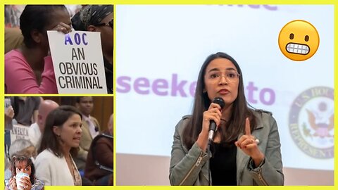 AOC Residents ERUPT At Town Hall (clip)