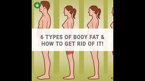 6 types of body fat & how to get rid of it