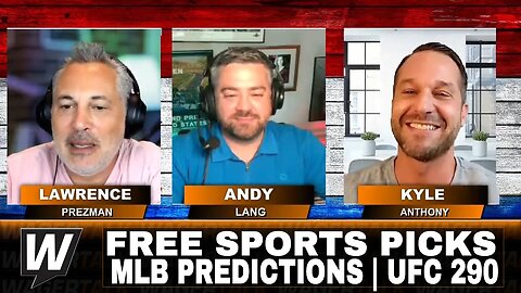 Free Sports Picks | WagerTalk Today | MLB Predictions Today | UFC 290 Betting Advice | July 6