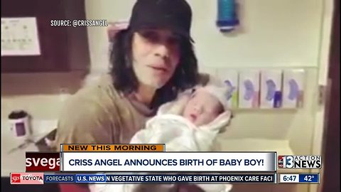 Criss Angel and wife have another child