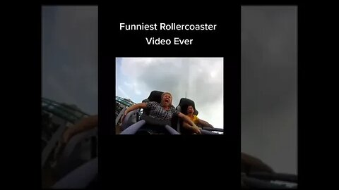 Funniest Rollercoaster Video Ever Bro Checked if She Is Alive 💀