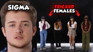 Sigma Male tricks group of Females