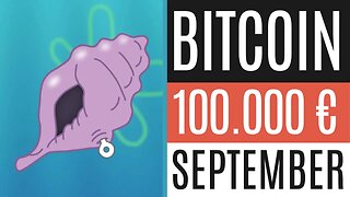 🐚 Bitcoin steigt im September auf 100.000 € | Magische Miesmuschel klärt auf! #shorts