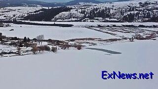 North End of Okanagan Lake in December