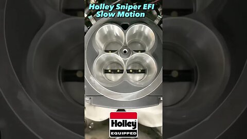 Holley Sniper EFI in Slow Motion! #shorts
