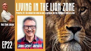 Lion Zone EP22 James Carner Journalist & Podcaster Interview 8 5 24