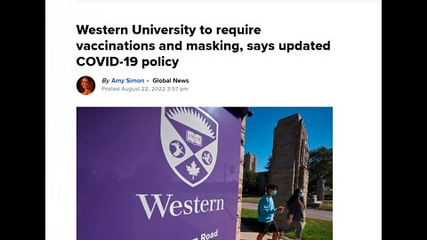 What Psyence is Behind the University of Western Ontario's Covid-19 Policy?