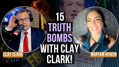 15 TRUTH BOMBS! Zuckerberg on Rogan, Inflation Wipe-Out + More! | Clay Clark & Maryam Henein