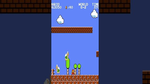 How to NOT Play Super Mario Bros #9 #Shorts