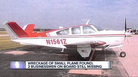 Wreckage of small plane found; 2 businessmen on board still missing