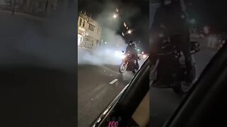 YAMAHA R6 BURNOUT