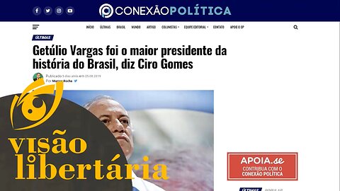 Getúlio Vargas, o fascista de estimação do brasileiro | Visão Libertária - 04/09/19 | ANCAPSU