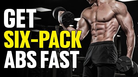 🔥 Get Six Pack Abs FAST! 💪🚀 #FitnessGoals #AbsWorkout #BodyTransformation