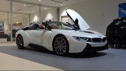 2019 BMW i8 Roadster in White & Engine Sound is Just Amazing ! on My Car Story with Lou Costabile