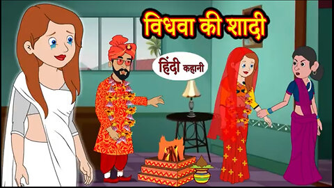 Vidva ki shaadi | Animated Hindi Moral story