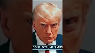 Trump's mug shot. #trump #indictment #mugshot