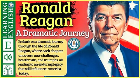 Learn English Through story Level 3 🔥English Stories 🔥 Ronald Reagan