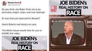 Wesley Hunt Calls Out Joe Biden's EXTENSIVE History Of Being A Racist