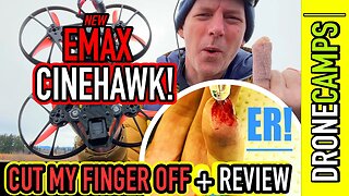 EMAX CINEHAWK! --- CUT my FINGER OFF! - LIVE REVIEW!