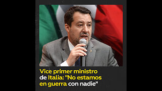 Vice primer ministro italiano "se opondrá" a enviar tropas a Ucrania