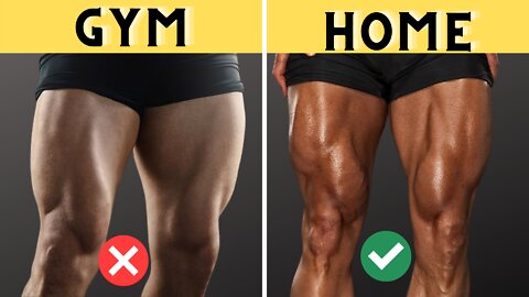 Develop Legs With No Equipment In 14 days | Leg Workout to Build Muscle From Home