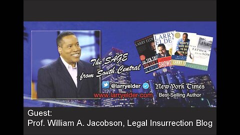 William Jacobson on Larry Elder Show Talking BDS