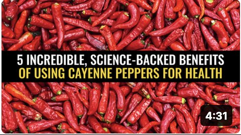 5 Incredible, science-backed benefits of using cayenne peppers for health