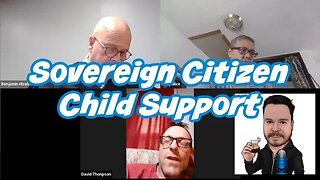 Condescending Sovereign Citizen Demands That His Child Support Be Paid By His Magic Trust!