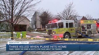 Family who lives at South Lyon home talks about plane crash tragedy