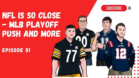 Episode 51 - Hit The Books LIVE - NFL is SO CLOSE - MLB Playoff Push