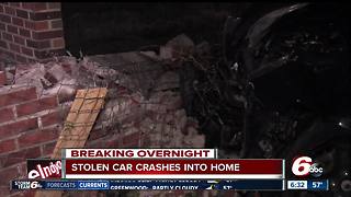 Breaking overnight: Car crashes into east side home