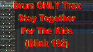 Drum ONLY Trax - Stay Together For The Kids (Blink 182)