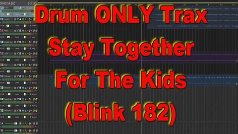 Drum ONLY Trax - Stay Together For The Kids (Blink 182)
