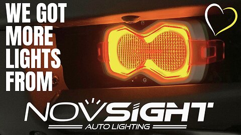 Black Diamond Bronco Gets More Halo Lights From NovSight! 4.5" Halo NovSight Lights Product Review.