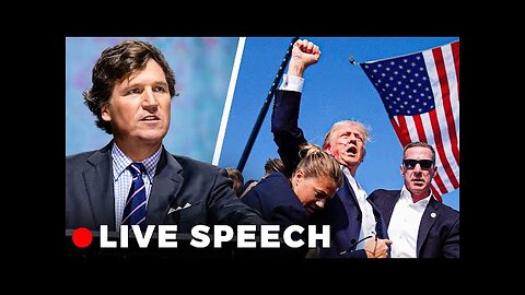 Tucker Responds to Trump Assassination Attempt and JD Vance for VP