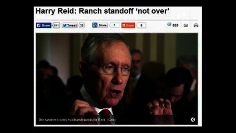 Feds Desperate to Hide Harry Reid Link to Bundy Land Grab