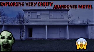 (GHOST CAUGHT ON VIDEO!) Exploring Haunted Abandoned Motel - Vlog # 8