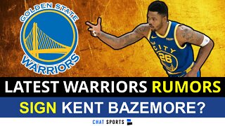 Golden State Warriors Sign Trevion Williams + Bring Back Kent Bazemore In NBA Free Agency?