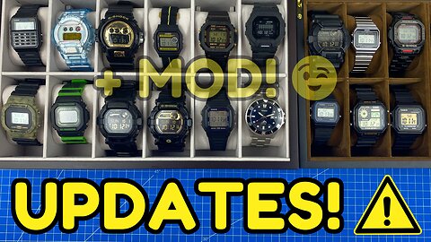 📦 COLLECTION UPDATES! ⚠ Future Plans & A Cheeky MOD! ⌚🤫