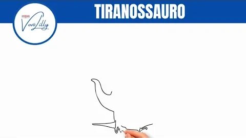 COMO DESENHAR | TIRANOSSAURO | PASSO A PASSO. MUITO FÁCIL