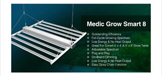 Medic Grow Smart 8 LED Grow Light